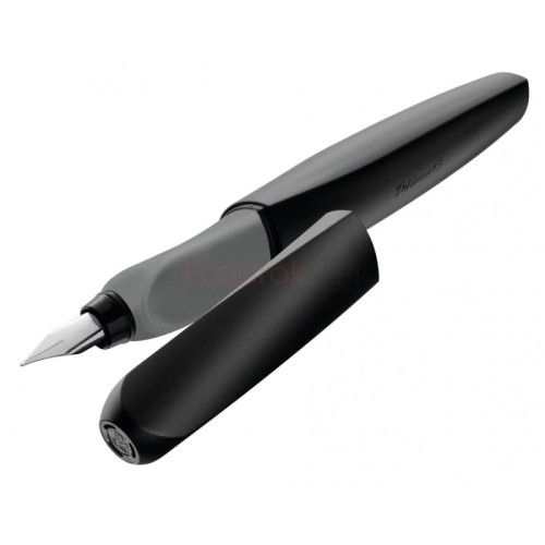 Ручка перьевая Pelikan Office Twist Classy Neutral P 457, Black (Перо М)